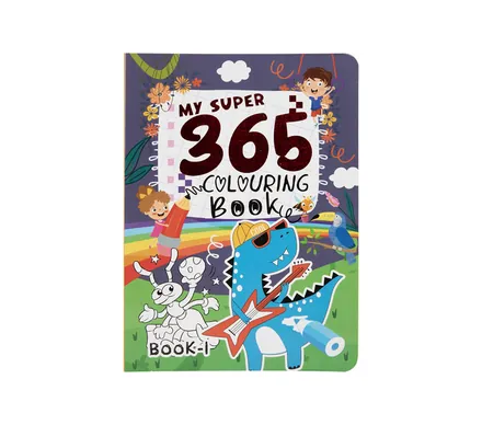 My Super 365 Colouring Book