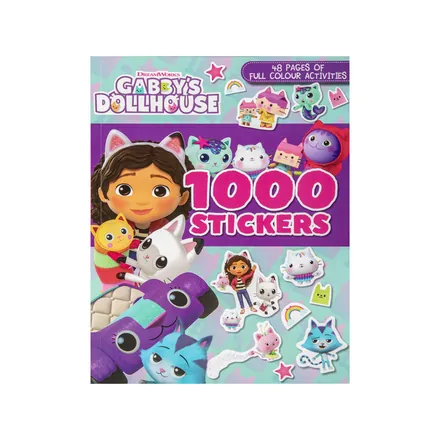 Gabby's Dollhouse 1000 Sticker Book