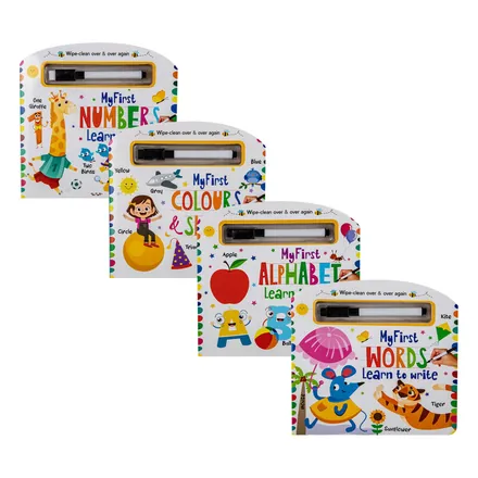 Wipe And Write Educational Book
