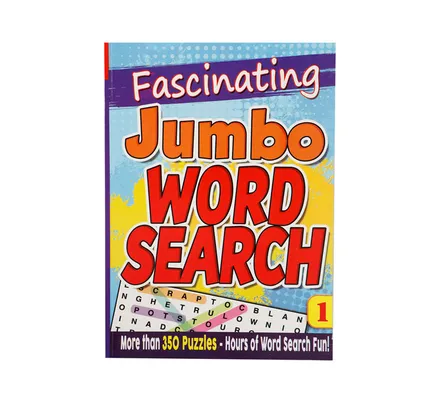Fascinating Jumbo Word Search Book 1