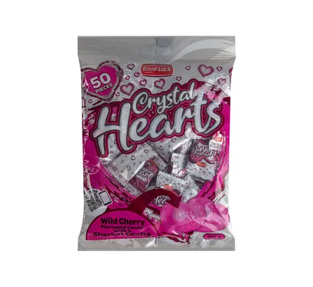 Crystal Hearts Candy