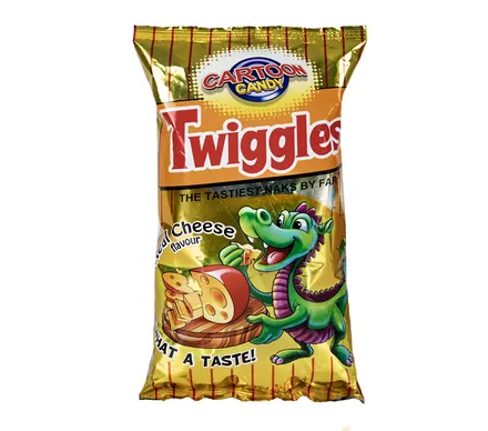 Twiggles Cheese Chips, 100g